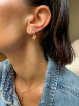 Puce Lettre Éternité or et diamants - Acmée Paris