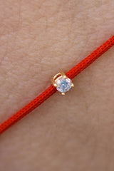 Bracelet fil rouge Folie Douce - Acmée Paris