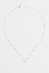 Collier Solitaire Poire or et diamant - Acmée Paris