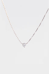 Collier Solitaire Brillant or et diamant - Acmée Paris