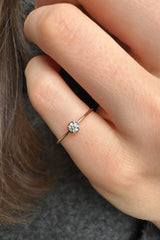 Bague petit doigt L'Origine Brillant