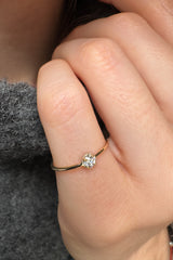 Bague petit doigt L'Origine Brillant
