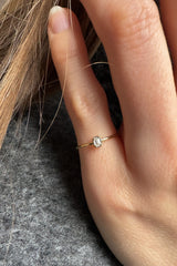 Bague petit doigt L'Origine Emeraude