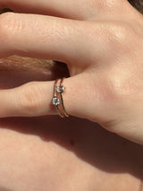 Bague petit doigt L'Origine Emeraude