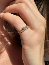 Bague petit doigt L'Origine Brillant