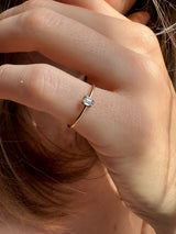 Bague petit doigt L'Origine Emeraude