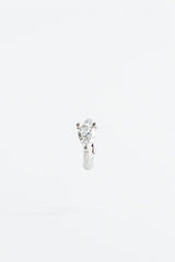 Mini créole diamant poire La Prétentieuse - Acmée Paris