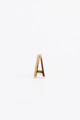 Puce d'oreille Lettre Éternité or et diamants - Acmée Paris