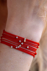 Bracelet fil rouge Folie Douce - Acmée Paris