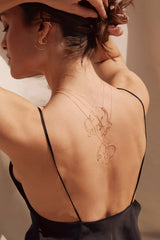 Collier Maman Éléphant or et diamant - Acmée Paris