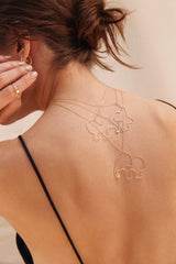 Collier Maman Éléphant or et diamant - Acmée Paris