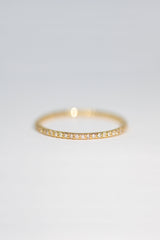 Bague Moitié Sans Fin or et diamants - Acmée Paris