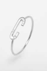 Bague Lettre or et diamants Éternité Bébé - Acmée Paris