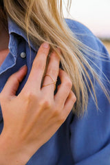 Bague or La Croix - Acmée Paris