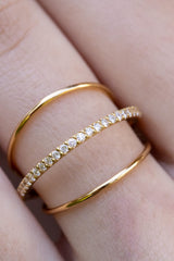 Bague Virevolte or et diamants - Acmée Paris