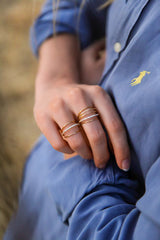 Bague Virevolte or et diamants - Acmée Paris