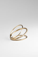 Bague Virevolte or et diamants - Acmée Paris