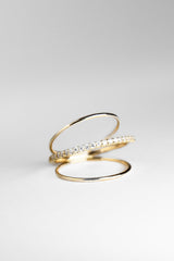 Bague Virevolte or et diamants - Acmée Paris