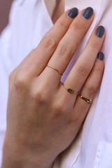 Anneau Mini-mâle or - Acmée Paris