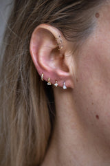 Créole La Prétentieuse or et diamant Poire - Acmée Paris