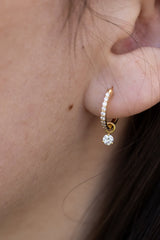 Créole Raf Brillant or et diamants - Acmée Paris