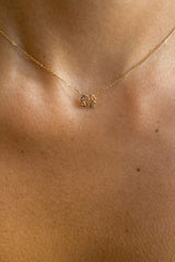 Collier Je t'ai dans la Peau en or - Acmée Paris