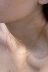 Collier Trilogie en or - Acmée Paris