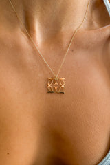 Collier L’Excès en or - Acmée Paris