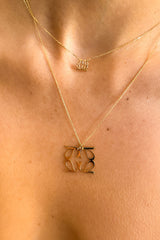 Collier Je t'ai dans la Peau en or - Acmée Paris