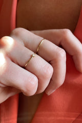 Anneau Mini-mâle or - Acmée Paris