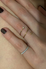 Bague Enlace-moi or et diamants - Acmée Paris