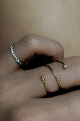 Bague Enlace-moi or et diamants - Acmée Paris