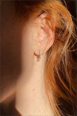 Créole Raf Brillant or et diamants - Acmée Paris