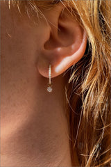 Créole Raf Brillant or et diamants - Acmée Paris