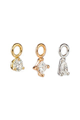 Mini créole diamant brillant Raf - Acmée Paris