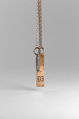 Collier Minimal Marquise or et diamant - Acmée Paris