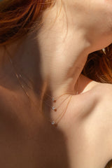 Collier Solitaire Brillant or et diamant - Acmée Paris