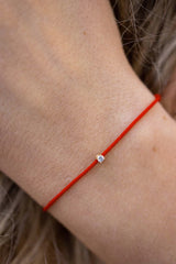 Bracelet fil rouge Folie Douce