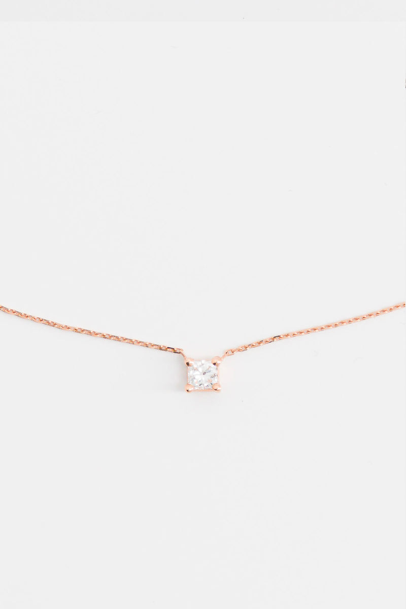 Collier Solitaire Princesse