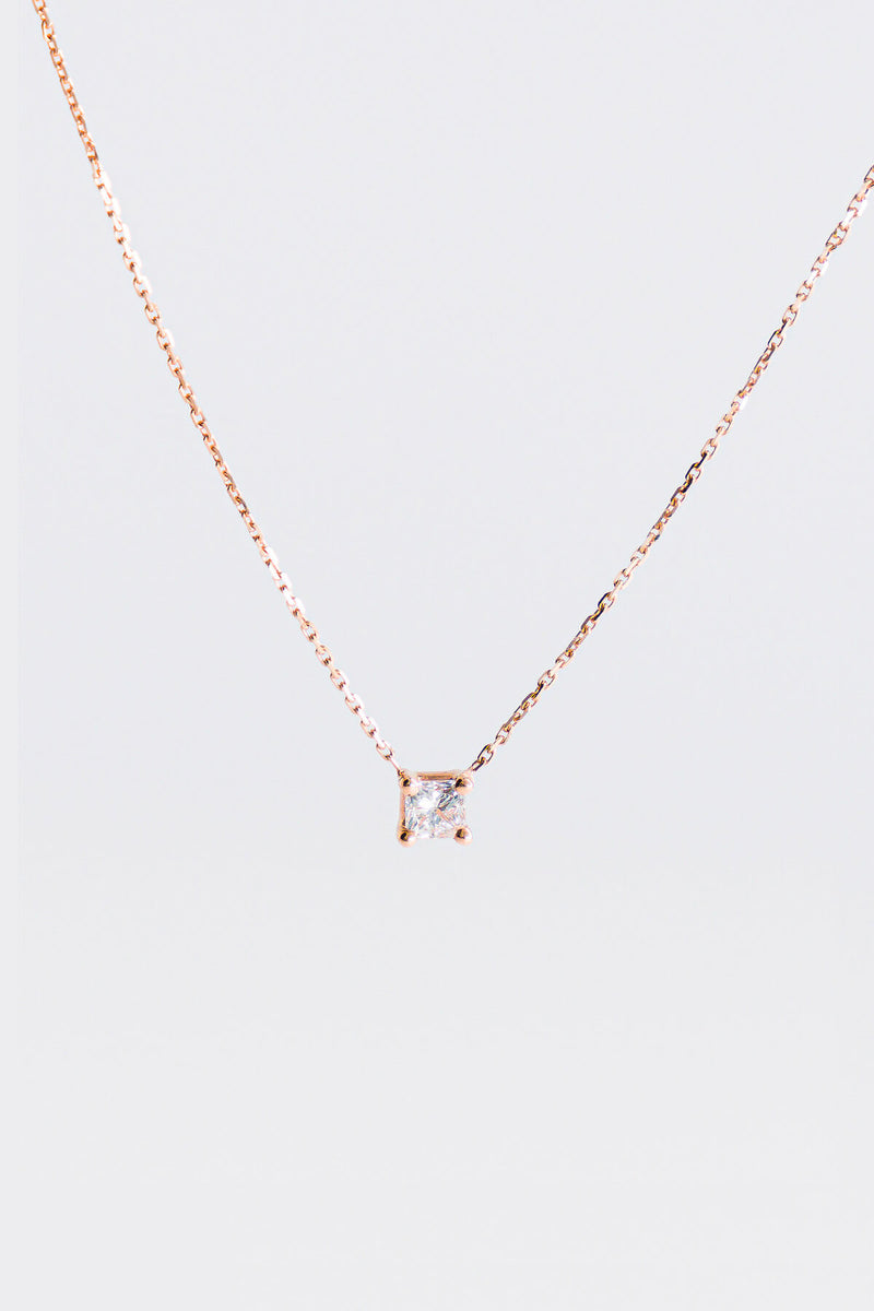 Collier Solitaire Princesse