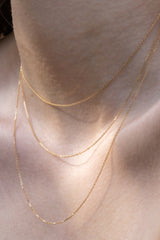 Collier Trilogie en or 18kt recyclé